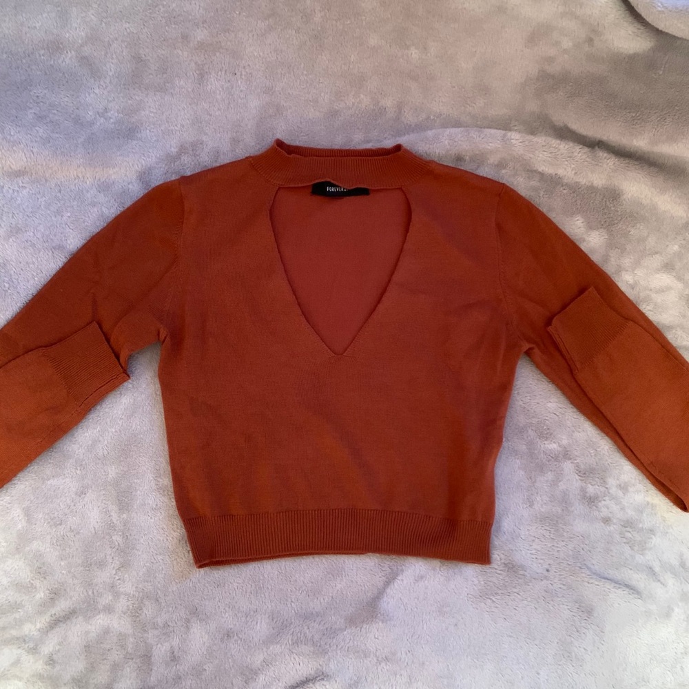 Forever 21 | 💥 Long Sleeve Cropped Sweater